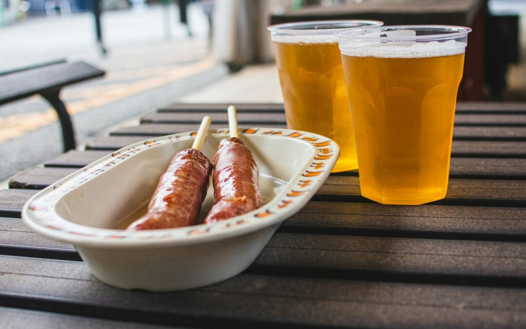 How Beer Garden Hot Dogs Became a Cold Weather Staple