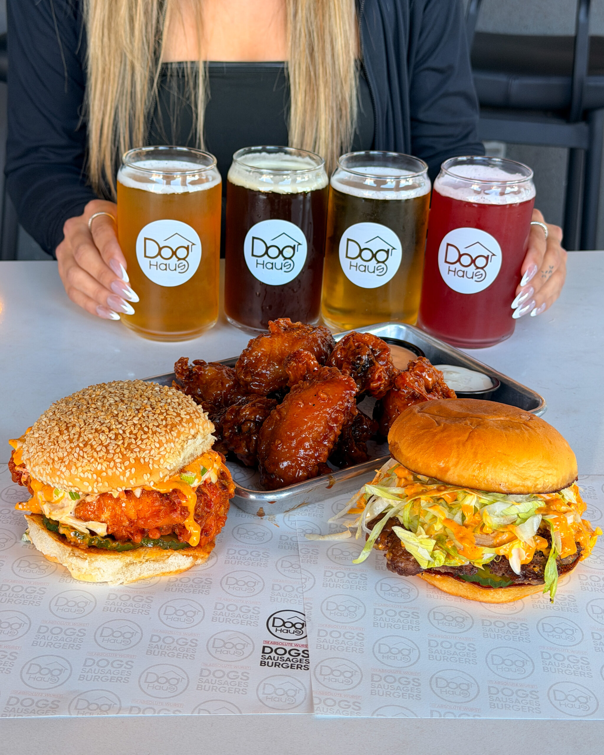 Dog Haus Chandler gourmet hot dogs, burgers and biergarten food